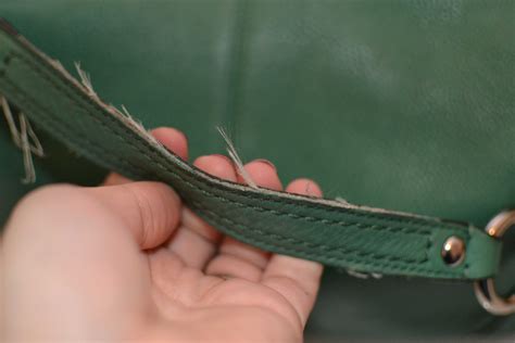 leather bag strap repair.